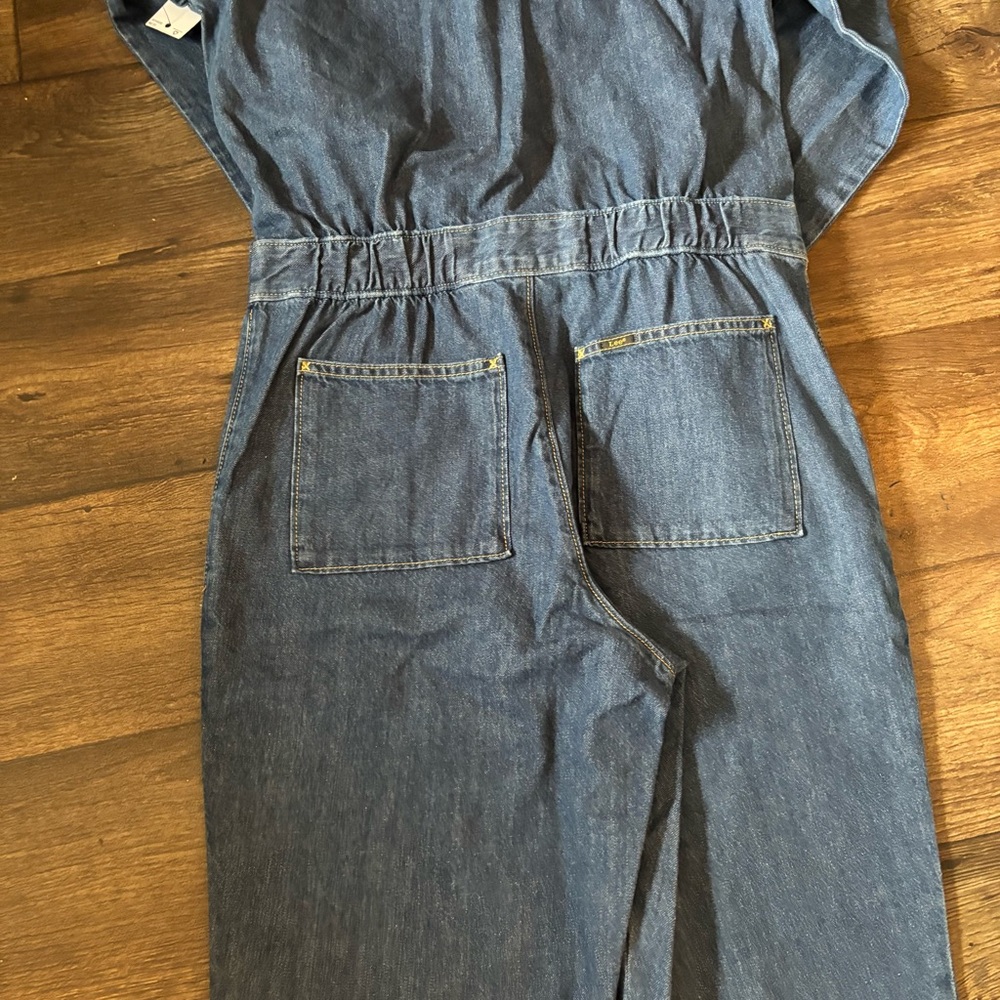 Lee Women's Vintage Modern Union-Alls Coveralls Blue Size Extra Small NEW - Picture 6 of 7